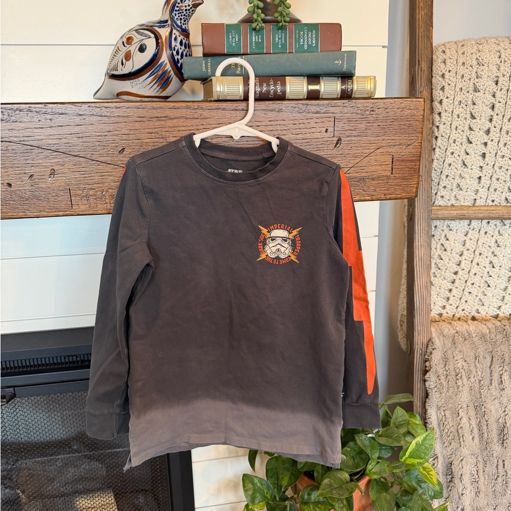 RAGS! Limited Edition Star Wars Long Sleeve. Boys 5/6!